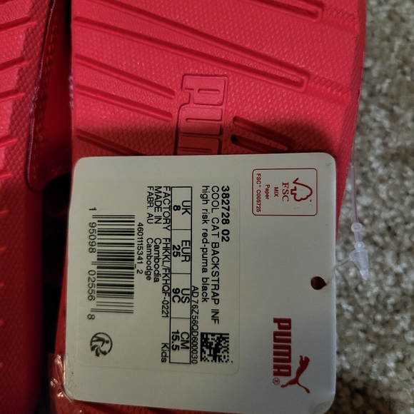 Puma Kids Unisex Sandals Slides - Picture 3 of 4